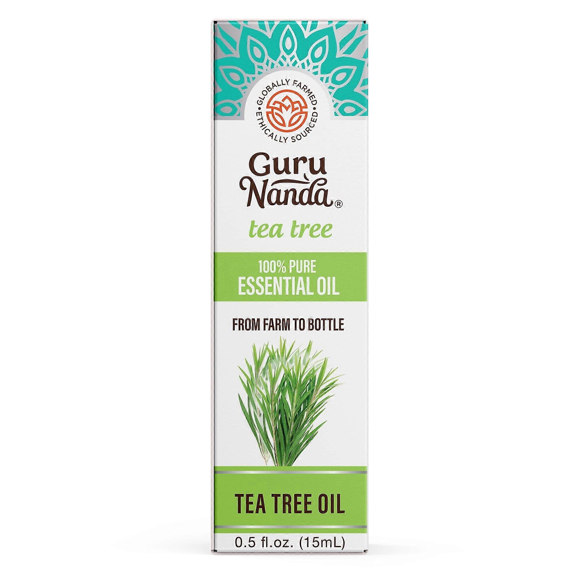 Gurunanda Tea Tree Essential Oil 0.5 Oz