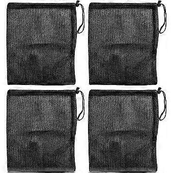 RUIYUE Mesh Dog Face Guard 4 Pack Breathable Lightweight Anti Scavenging Muzzle for Walking Park Car Trip td