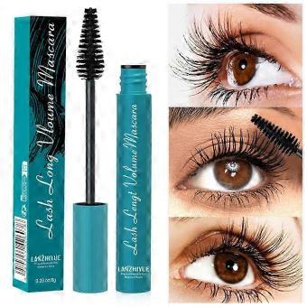 Waterproof Thickening Lengthening Mascara Ultra-Slim Primer for Lash Extensions, Black yfsy