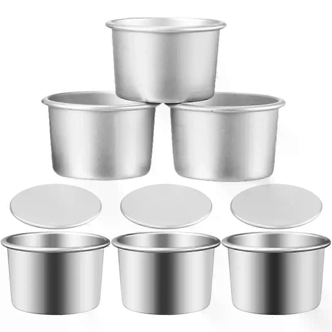 Alloy with Removable Bottom Cake Pans 6pcs