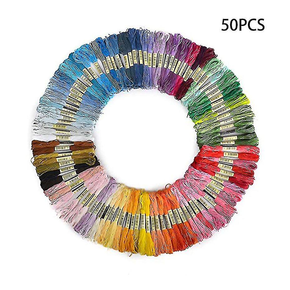 Hand-embroidered Weave Cross Stitch Thread Polyester Cotton Embroidery Thread