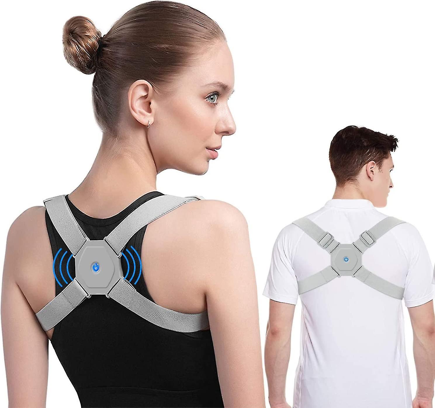 Posture Corrector For Men And Women Kids With Smart Vibration Reminder Adjustable Strap Up Gift