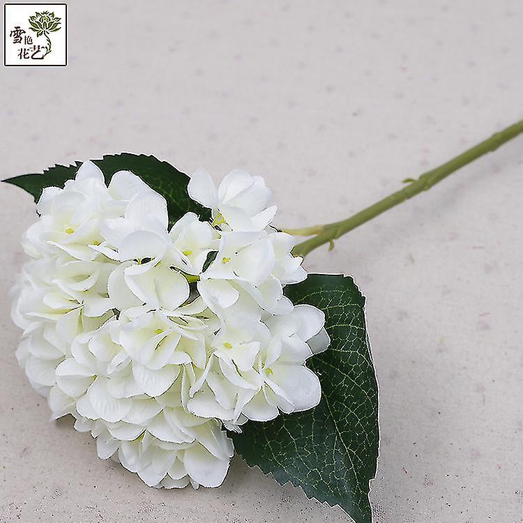 Decorare nunta Hortensie Simulare Hortensie Cap 2pcs Fake Flori Cap pentru nunta