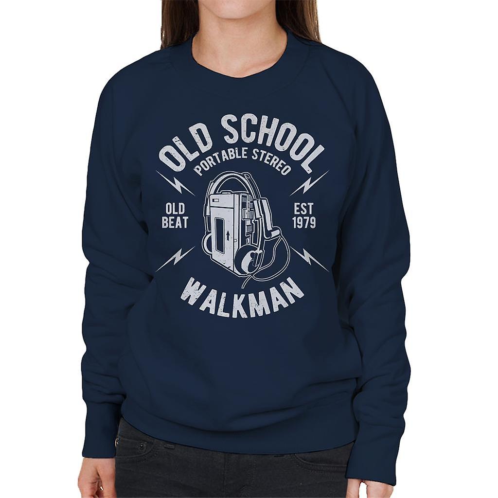 Old School Walkman kvinders Sweatshirt