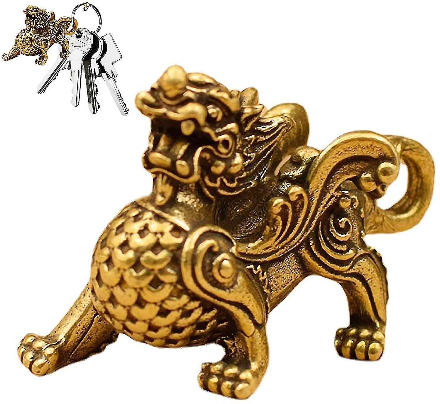 Lucky Car Key Ring Kylin