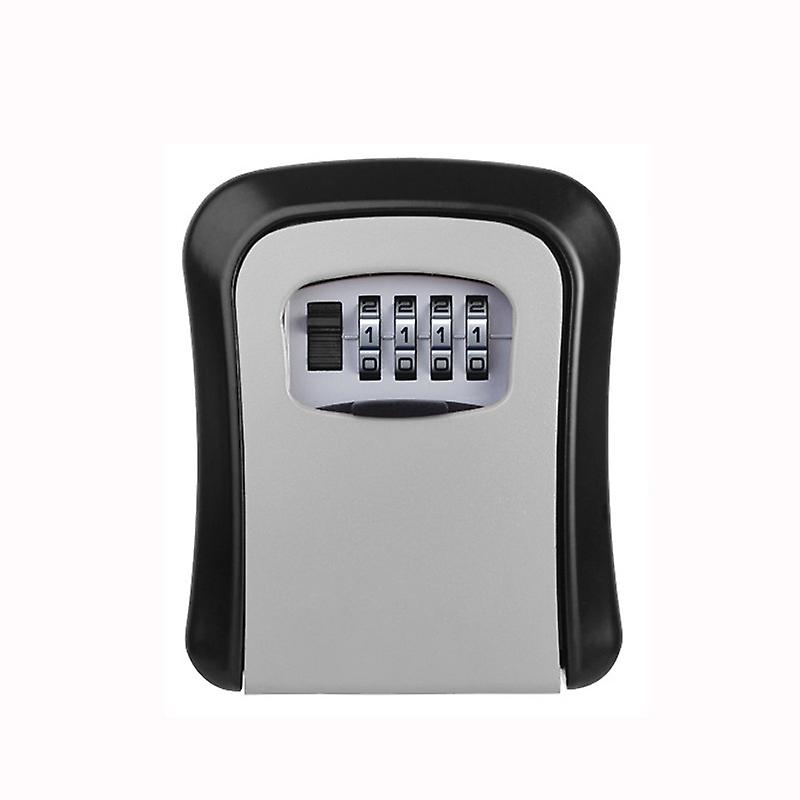 1pcs Password Key Box Key Lock Box wall-mounted alloy Key Safe Box for indoor and outdoor use 4 Digit Combination Key Storage