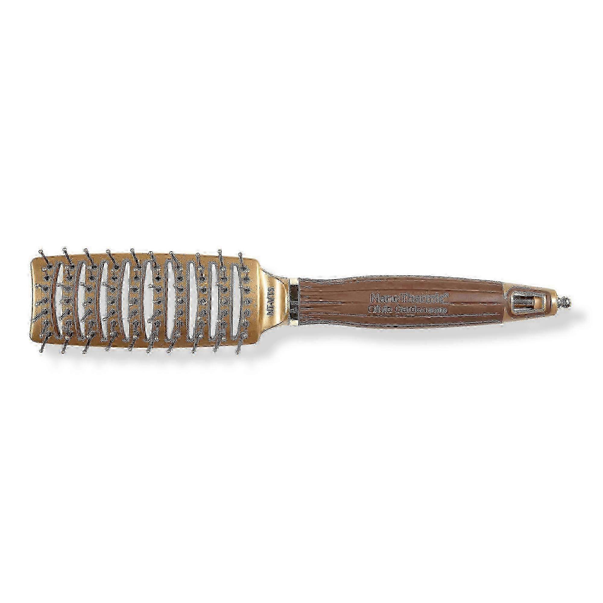 Olivia Garden Nanothermic Ceramic + Ion Vent Styler Brush, 1 Ea