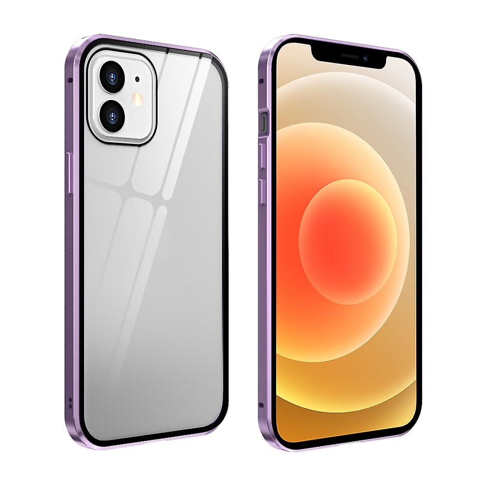 Double Sides Tempered Glass Case For iPhone 12 mini