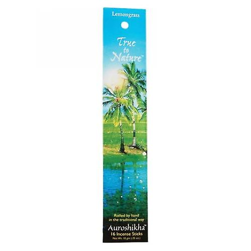 Auroshikha Candles and Incense Incense Lemongrass, 10 Gm (Pack of 1)