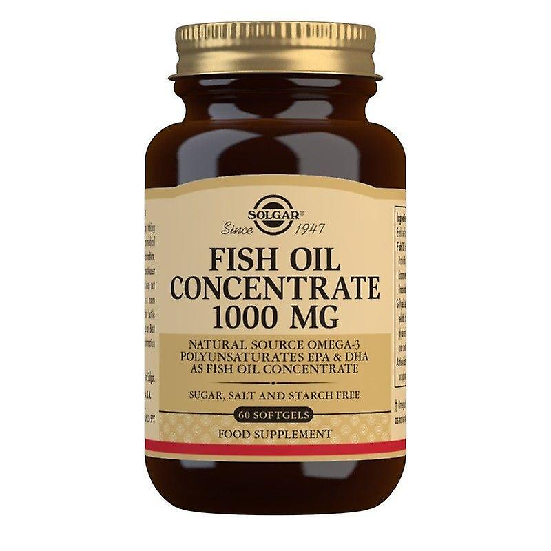 Solgar Fish Oil Concentrate 1000mg Softgels 60  (12536367)