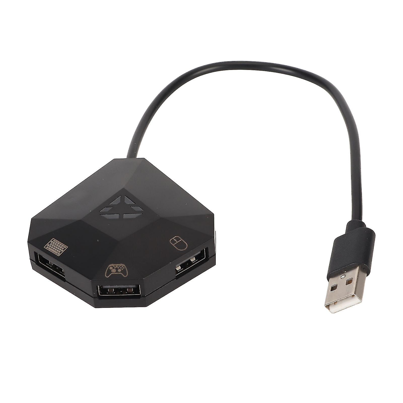 Plug and Play Keyboard Mouse Adapter for Switch PS4 Xbox One PS3 Xbox 360 Gaming
