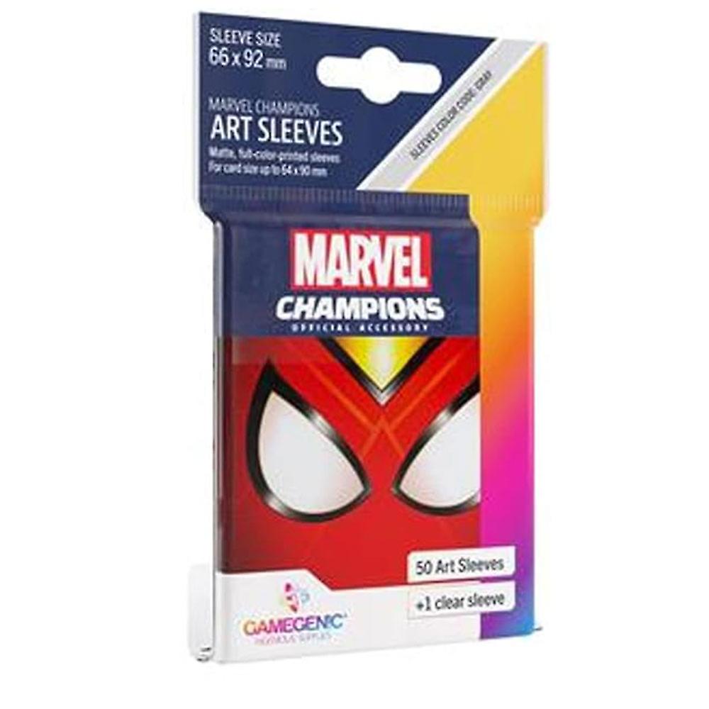 Gamegenic Marvel Champions Spider-Woman 优质游戏套 66x92mm