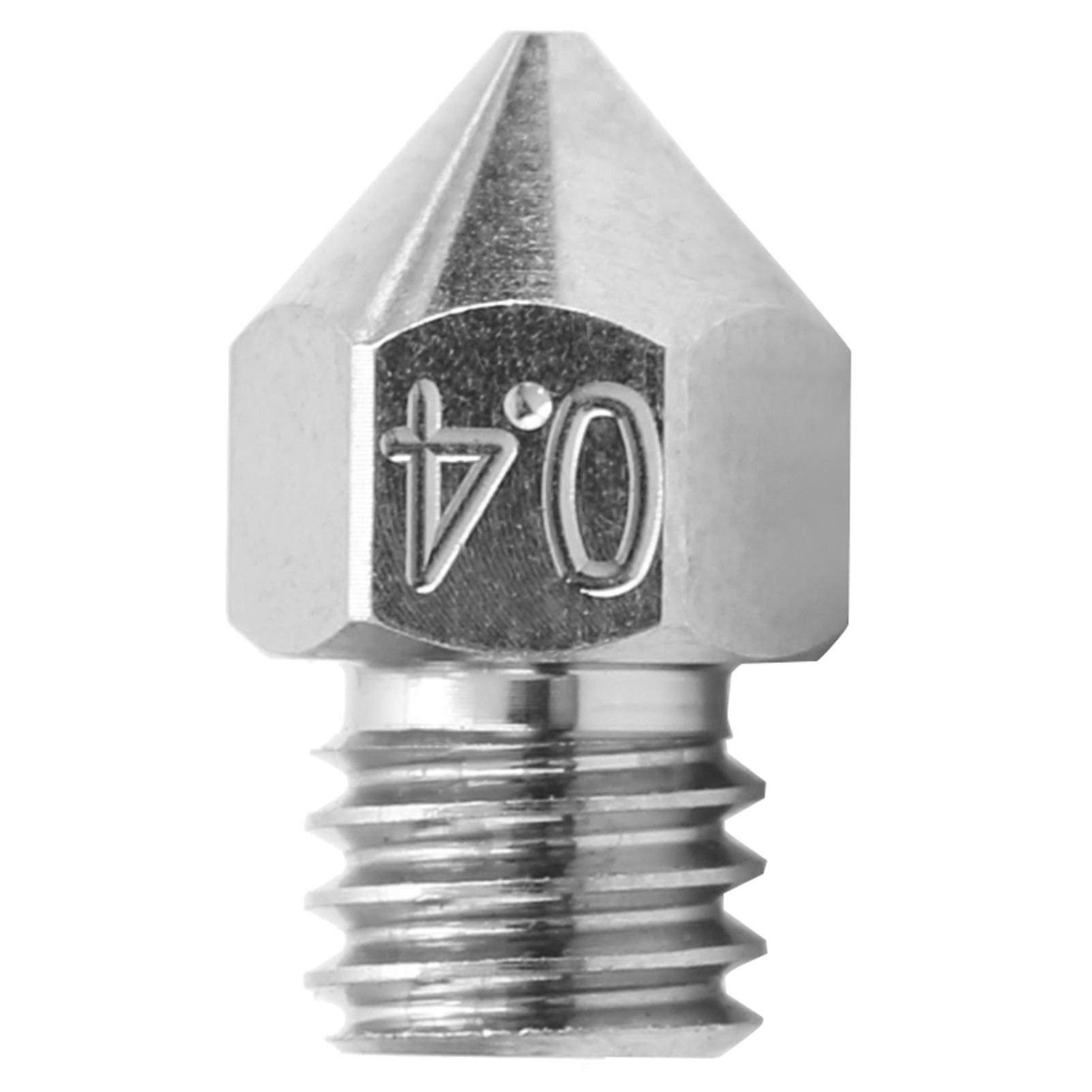 Buse MK8 0,4 mm en laiton nickelé pour extrudeuse, accessoire pour imprimante 3D