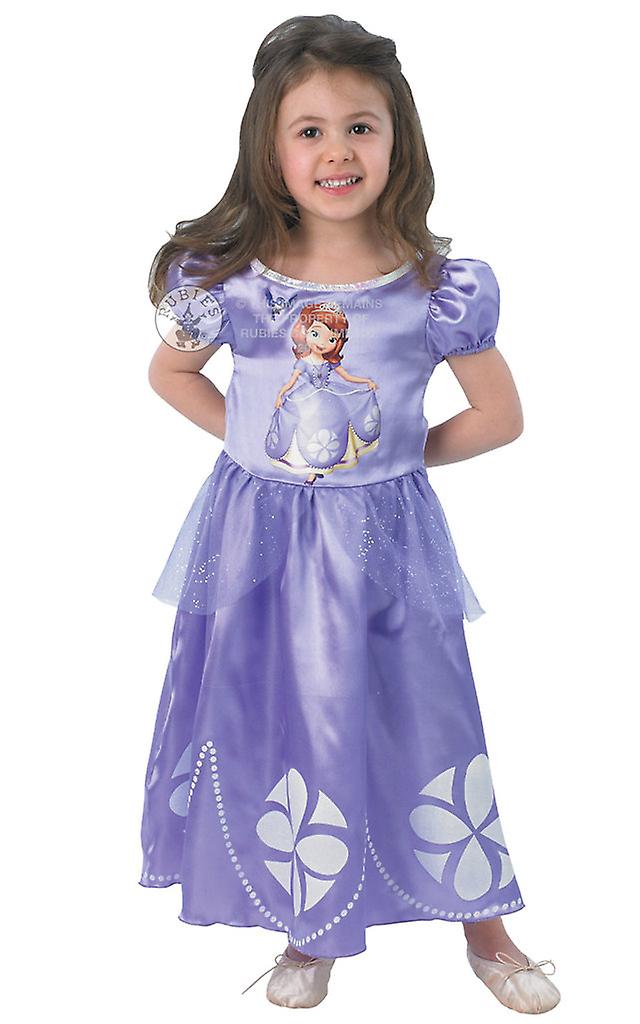 Sofia the first klänning dräkt disney princess prinsessa