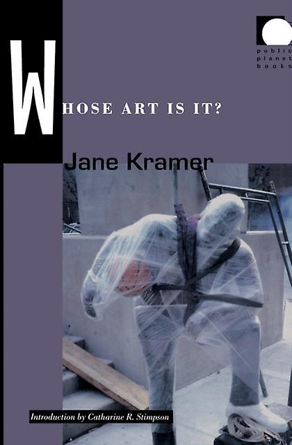 Whose Art Is It by Jane Kramer Paperback Book