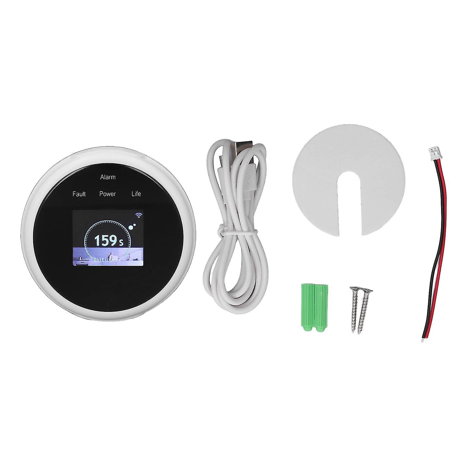 WiFi Combustible Gas Sensor USB Powered Smart LPG Gas Alarm Detector Leakage Sensor for Combustible Gas