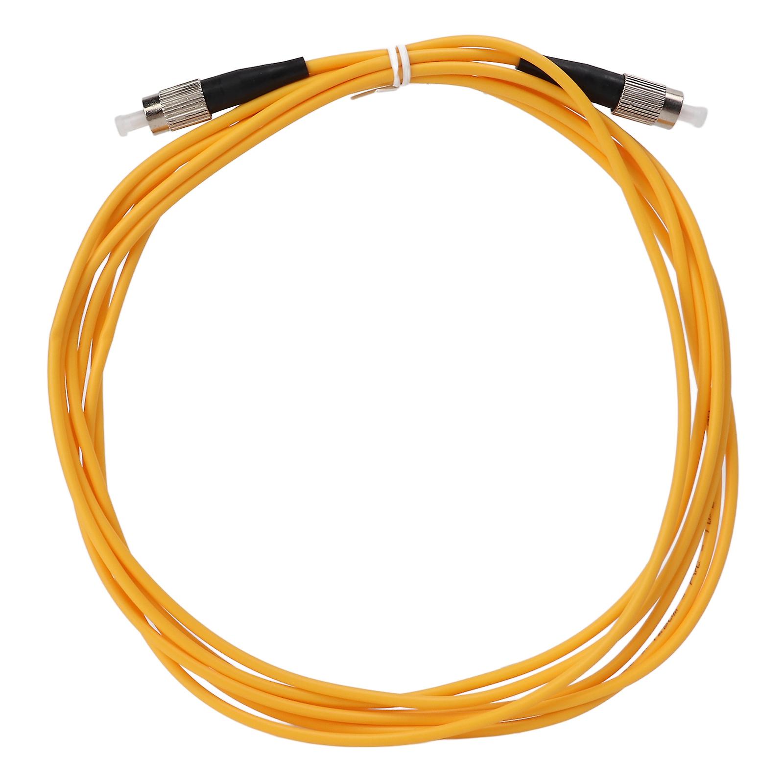Fiber Optic Patch Cord Low Loss Good Interchangeability Excellent Performance Single Mode Fiber Jumper for Communication