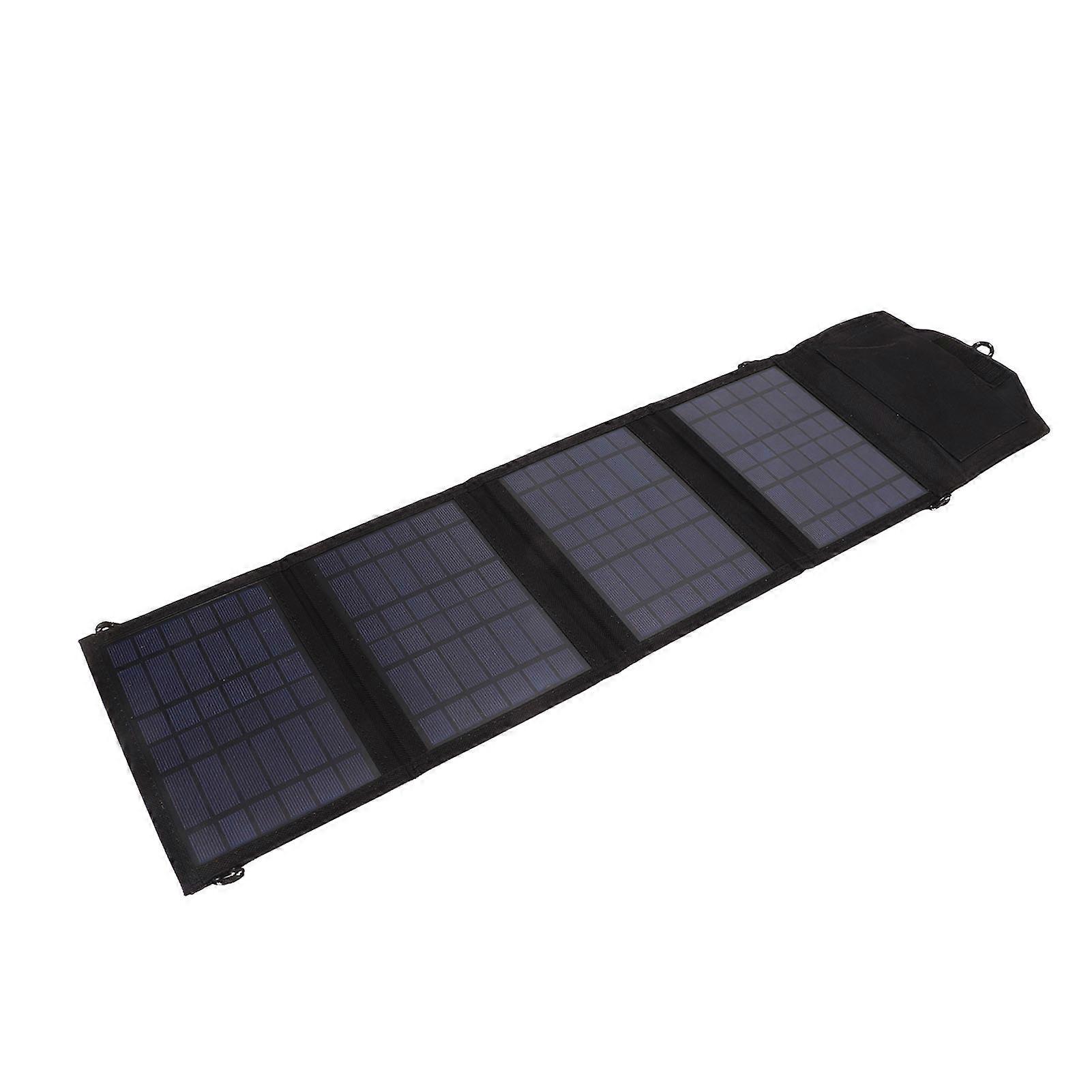 Foldable Solar Panel High Efficiency Polysilicon Portable Environment Friendly Solar Charger Plate 14W