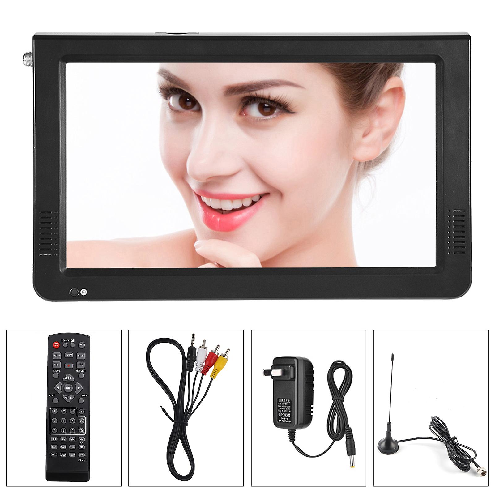 Compact 10" LED TV with ATSC Tuner, 1080P Video Player, and USB Port