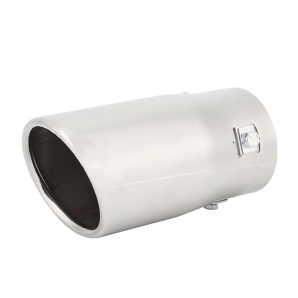 Exhaust tip for cars 68mm universal bevel tail pipe modification