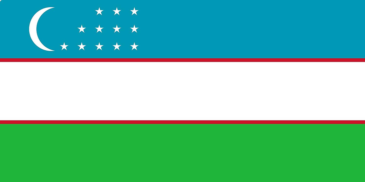 Flagg av Usbekistan 