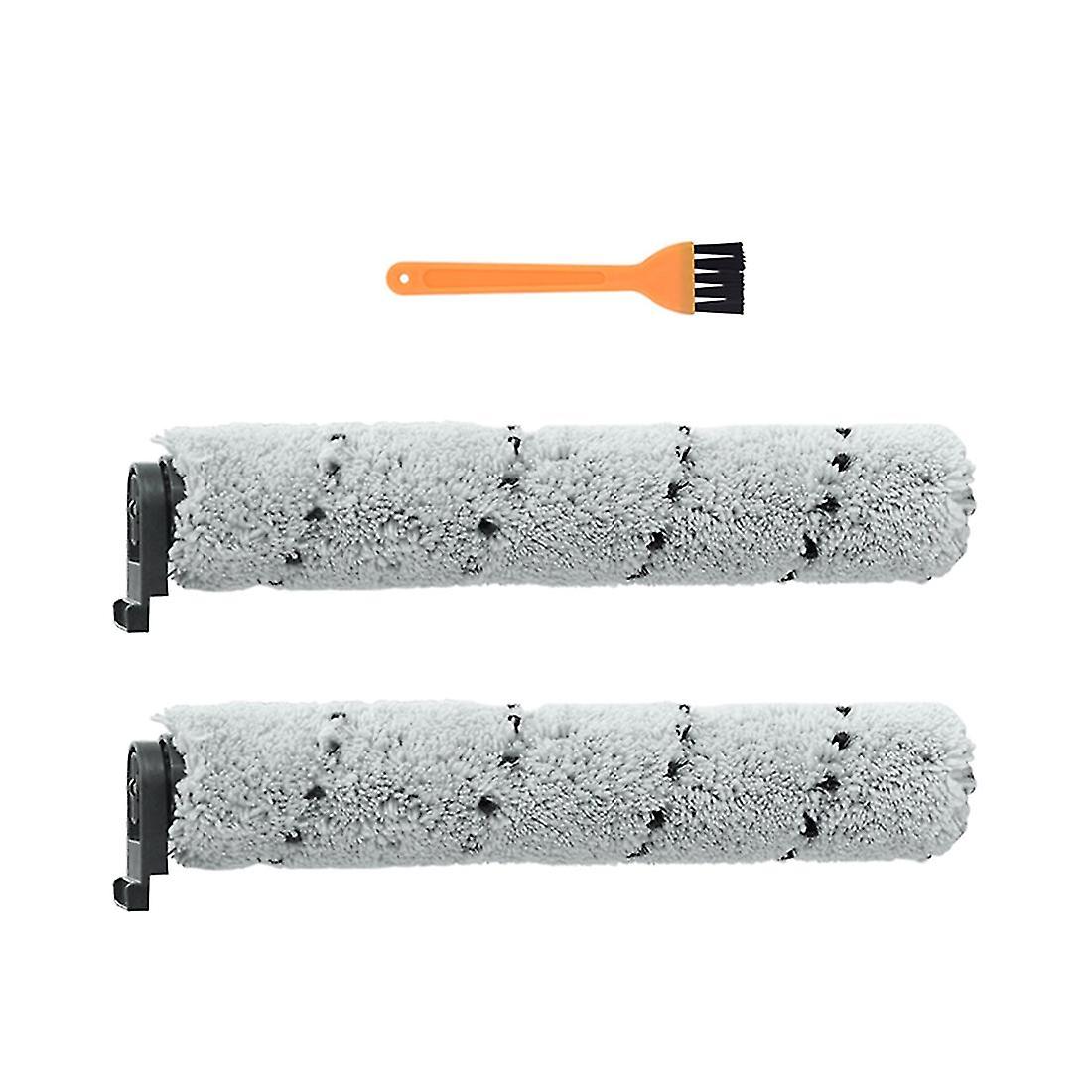 3pcs Main Roller Brush For Deerma Vx100 Cordless Scrubber Cleaner