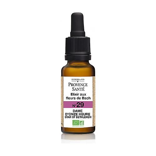 ORGANIC eleven o'clock lady 20 ml of floral elixir