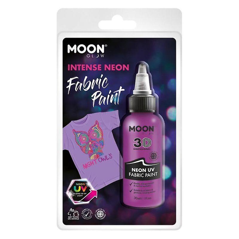Moon Glow Neon Uv Intense Fabric Paint 30ml Clamshell M38576