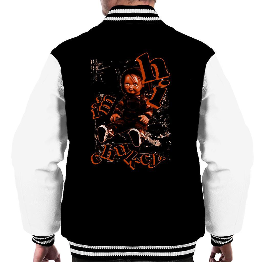 Chucky Im Chucky Hi Men's Varsity Jacket