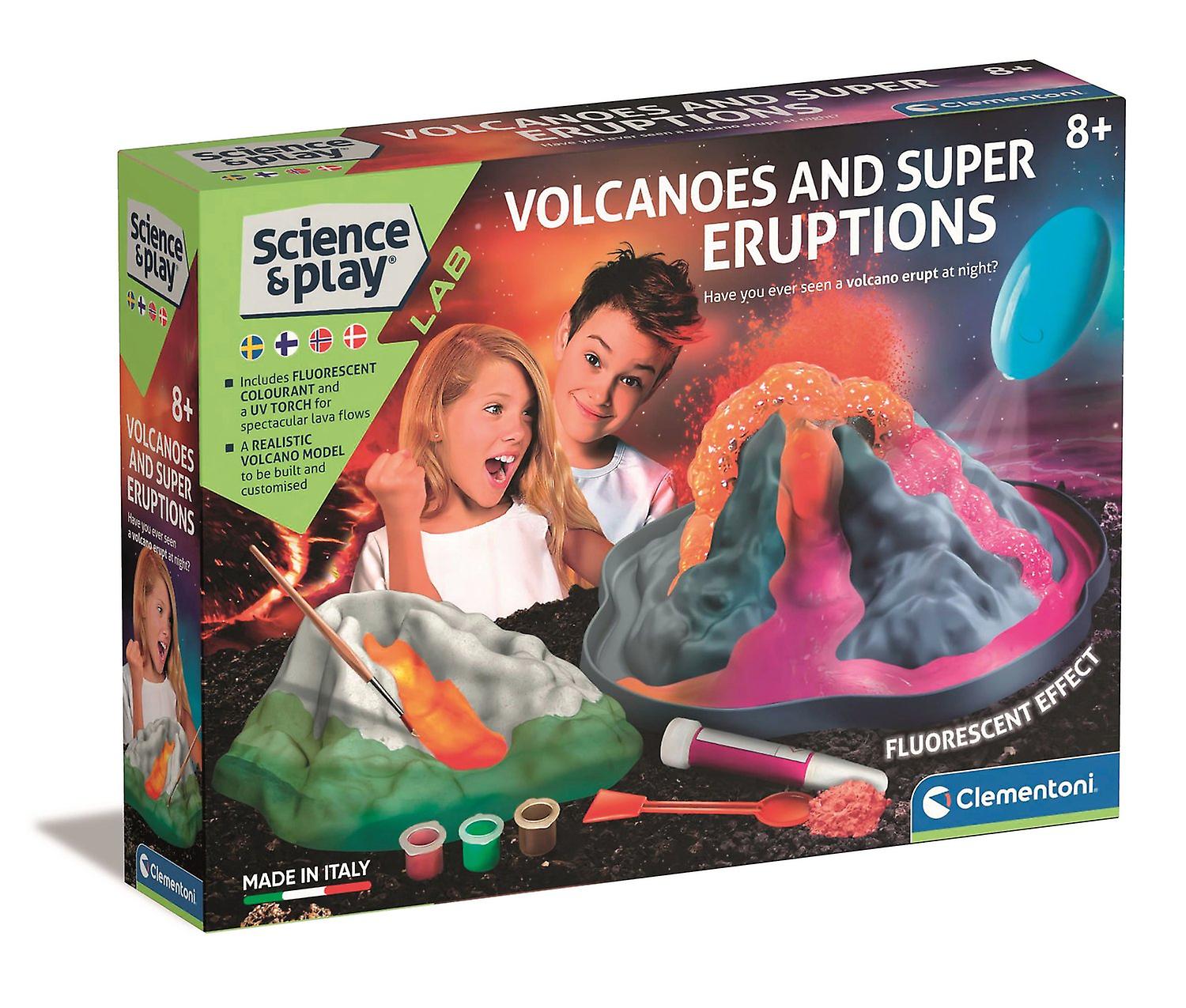Glow In The Dark Volcano Lesson Set