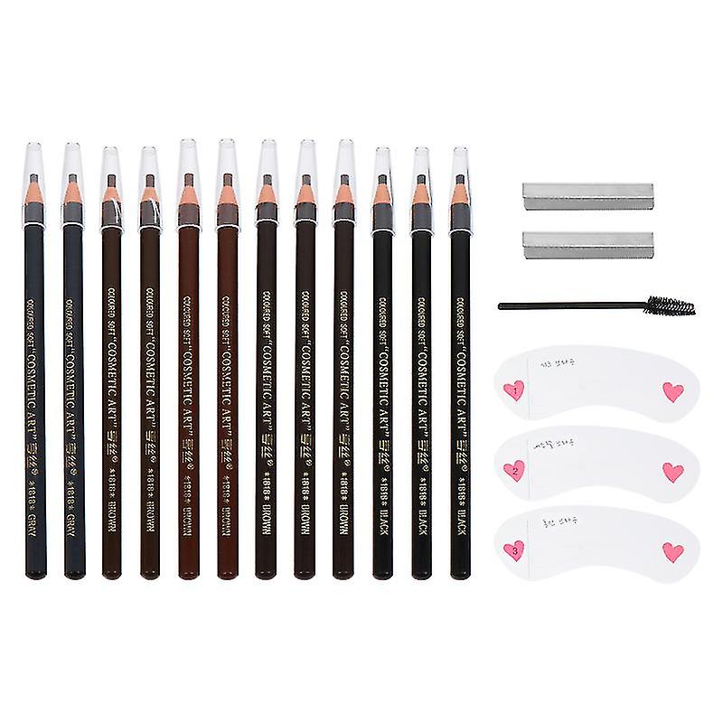 1set Eyebrow Makeup Tool Set