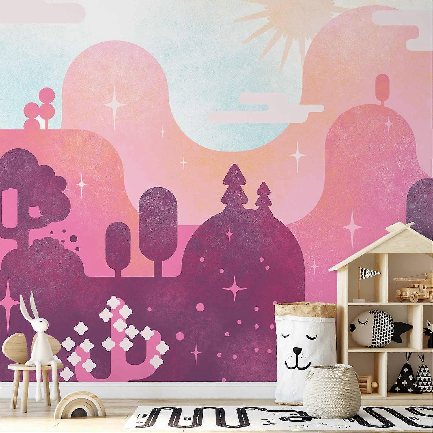 Self-adhesive Wall Mural - Candy Land