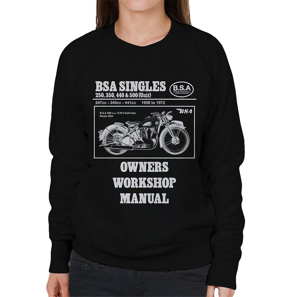BSA Owners Workshop Manual Women's Sweatshirt