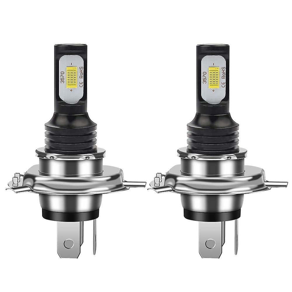 2 X H4 H1 H3 H8 H9 Ultra Bright Headlamps Suite High Low Beam Fog Light Bulb White 6000k Led Car Headlight H7 Led Atuo Lamp Drl
