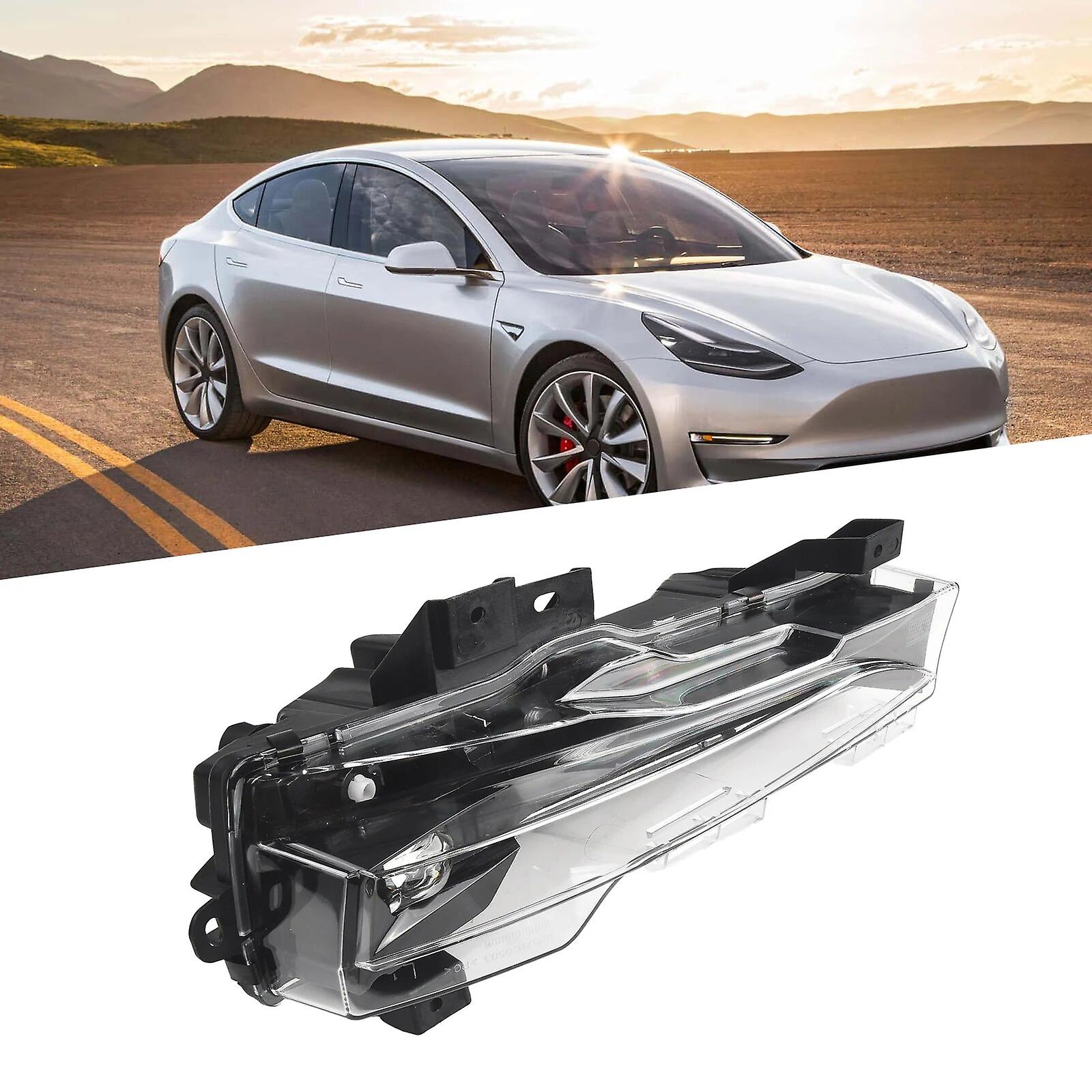 Auton sumuvalo sumuvalo valaisin 1077391-00-d 1077391-00-e keltainen musta auton lisävarusteet Tesla Model 3/y 2021-2023