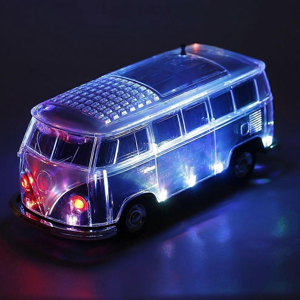 Bus Shape Bluetooth Speaker Wireless Speaker Mini Loudspeaker USB FM Radio No.22666