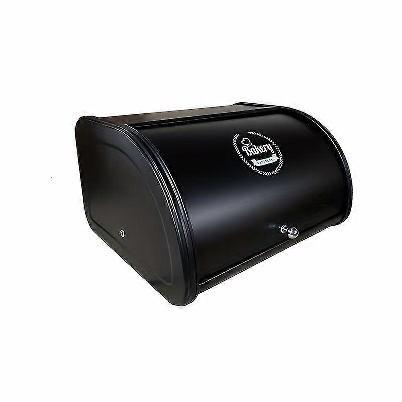Large Capacity Roll Bread Box - Durable Metal, Leak-Proof, Reusable with Lid, Perfect for Home Kitchen Organization and Decoration, Baking Shops, Kitc