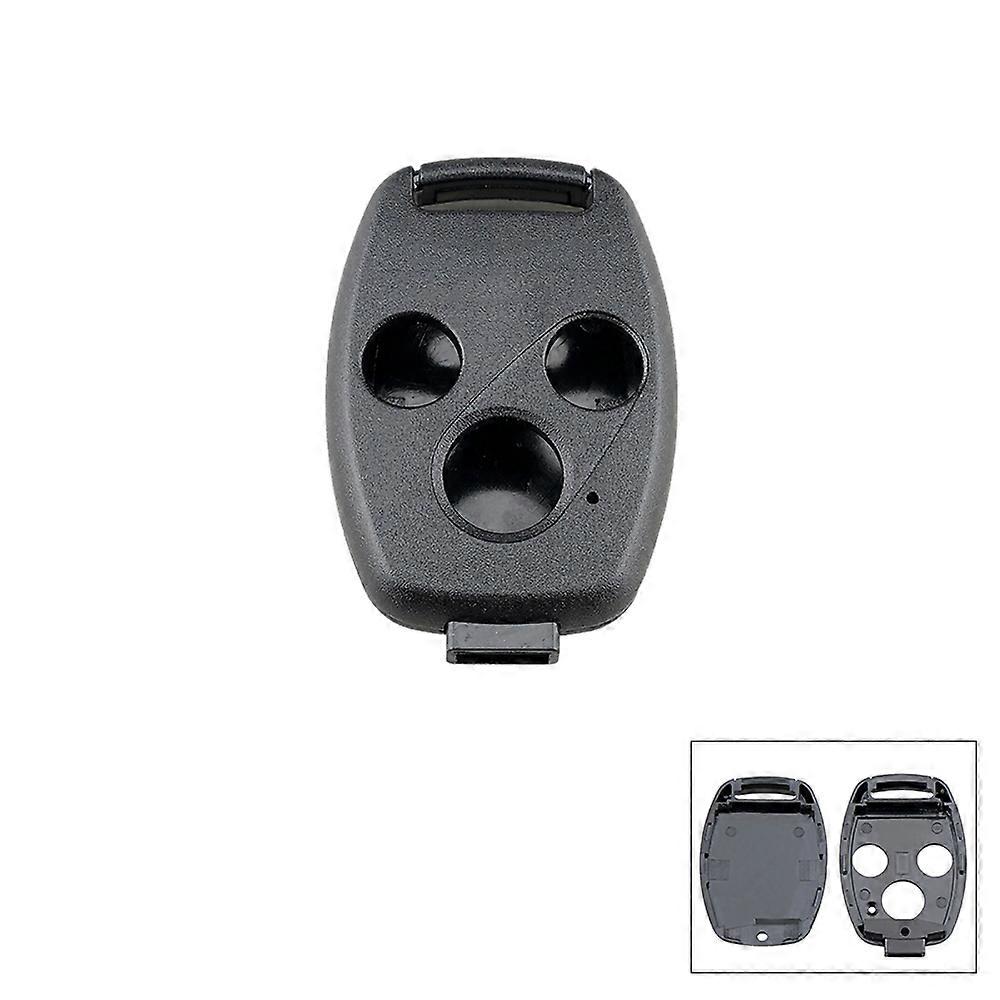Remote Key Housing Key Fob Keyless Entry Remote Shell Case & Pad fits Honda Accord/Civic/CR-V/Fit/Odyssey/Pilot/Ridgeline/CR-Z