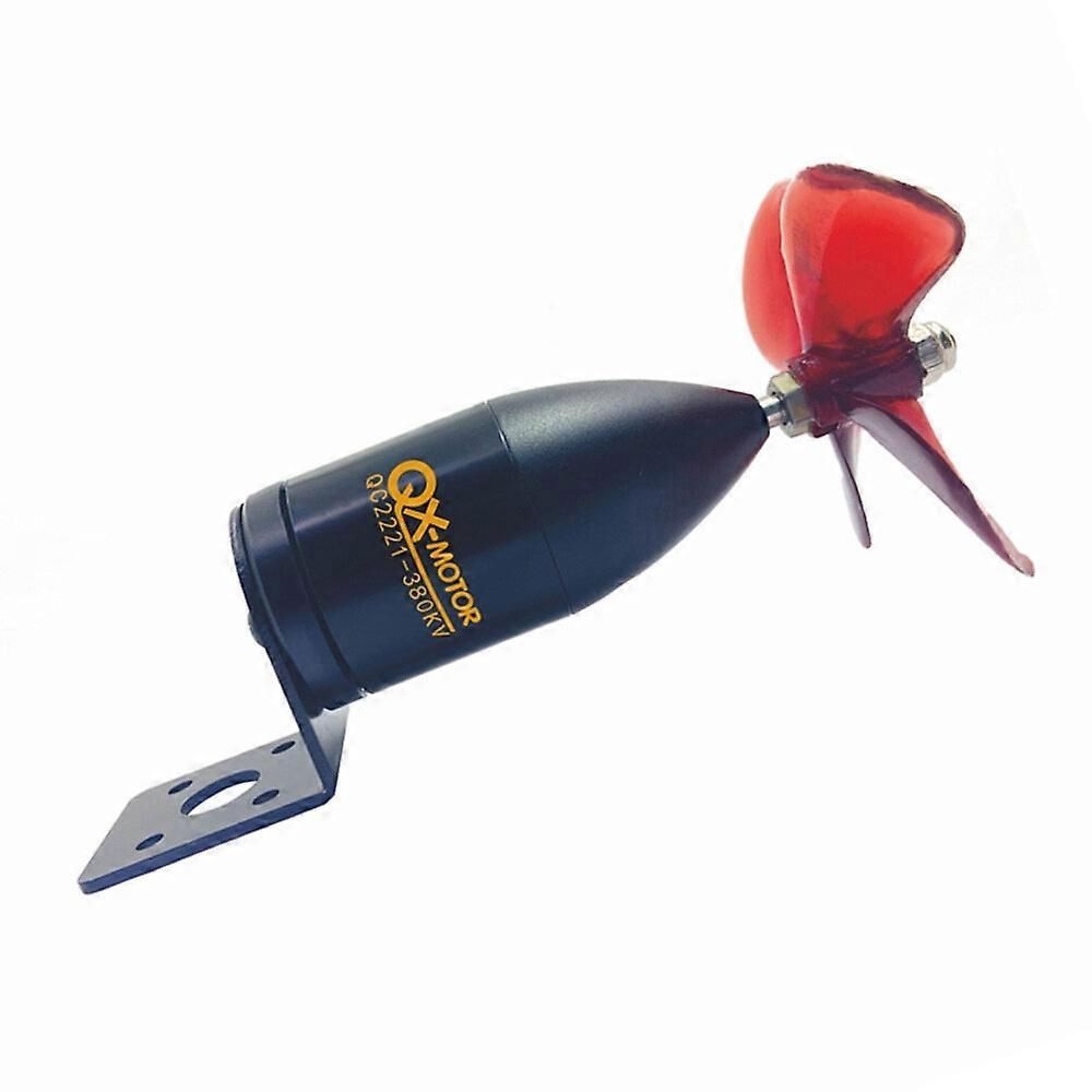 QX_Motor 24V Underwater Thruster IP68 Waterproof Brushless Motor 3.5KG Thrust for Nest Boat RC Model