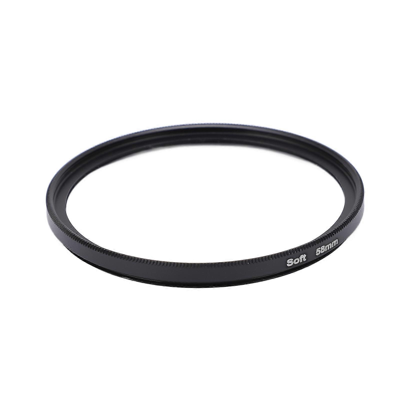 Camera Filter Soft Focus Lens Filter Dreamy Hazy Diffuser For Canon Digital Dslr Camera58mm