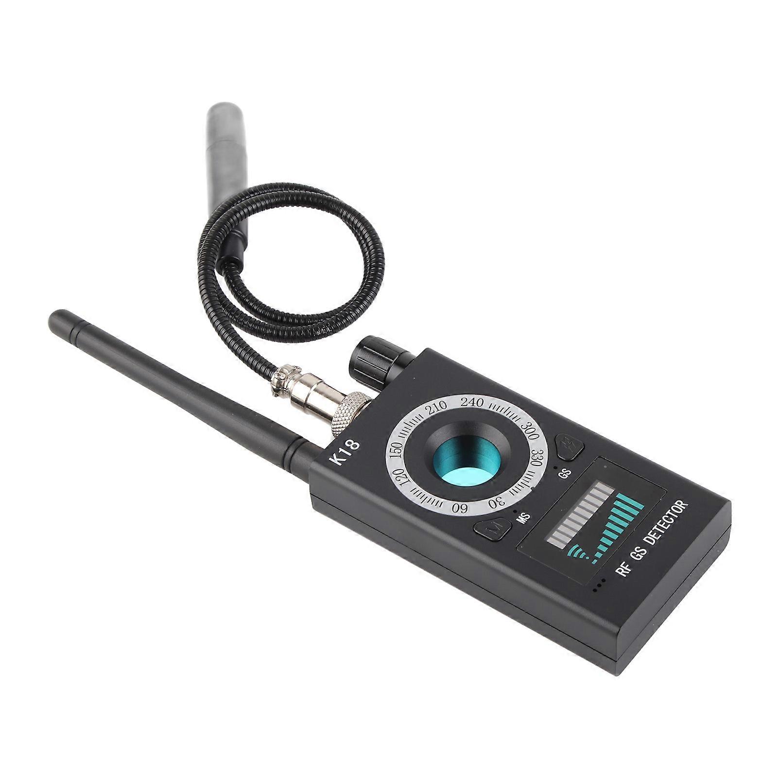 K18 AntiCandid Camera Detector RF Signal GPS GSM Audio Finder Scanner 100240V(US Plug )