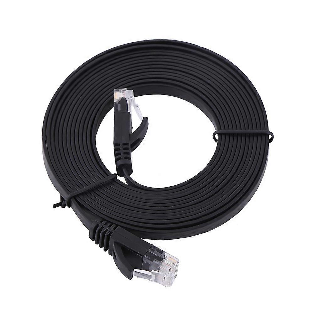 RJ45 CAT6 Ethernet Network Flat LAN Cable UTP Patch Router Cables 1000M 3meters