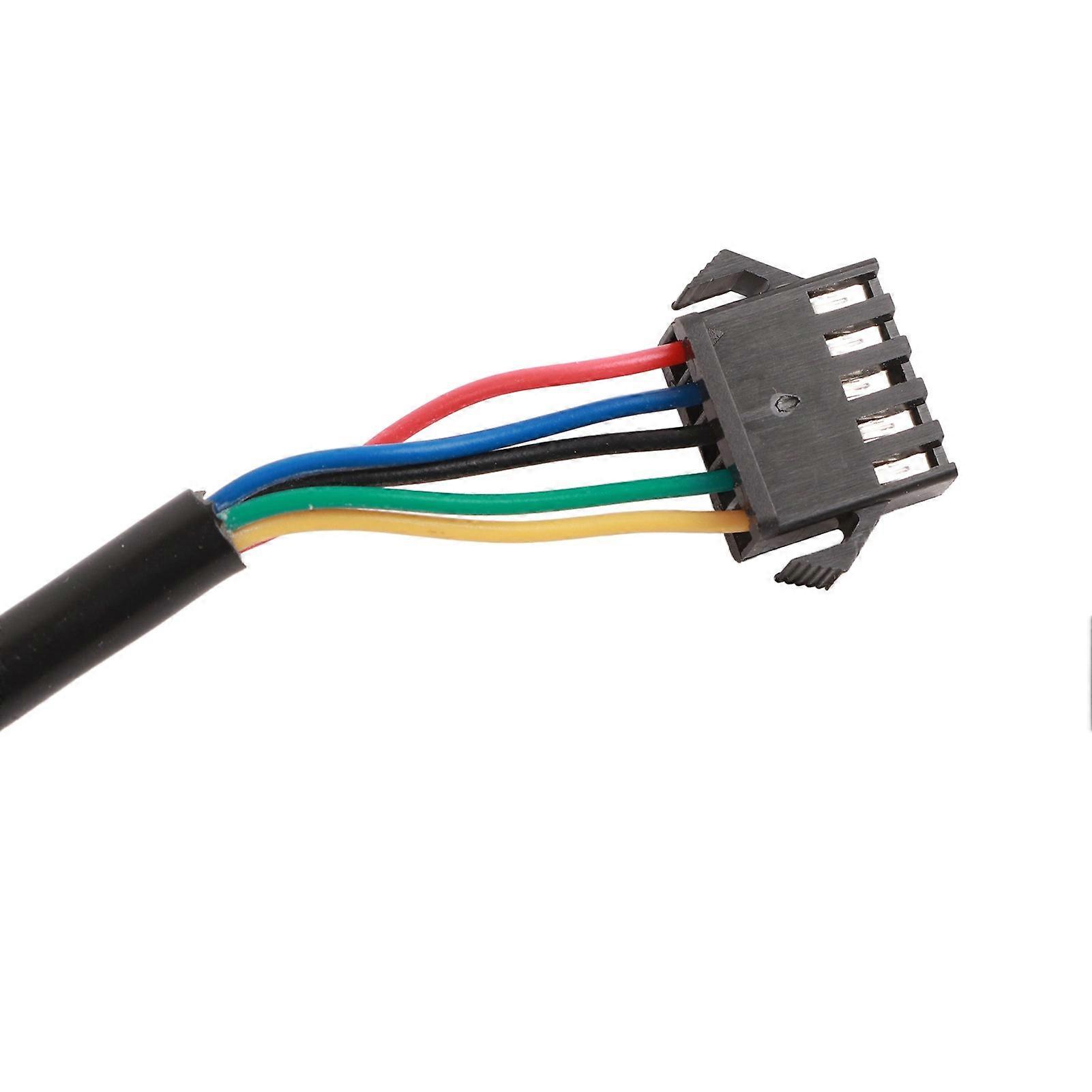 Bicicleta elétrica 810 LED Display com 5 fios cabo painel de controle