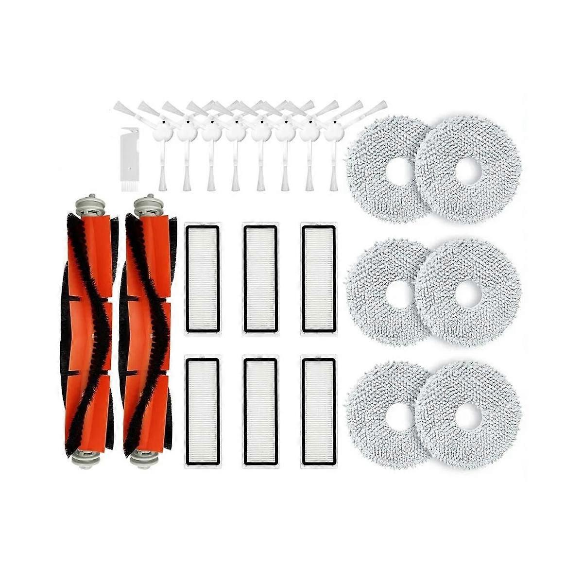 For Robot Vacuum S10+ / S10 Plus Spare Parts Accessories Main Side Brush Hepa Filter Mop Cloth Rag