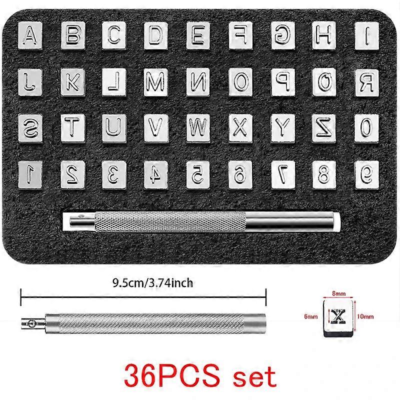 Embossing Tool Set Numbers OLD ENGLISH (19,05 mm)
