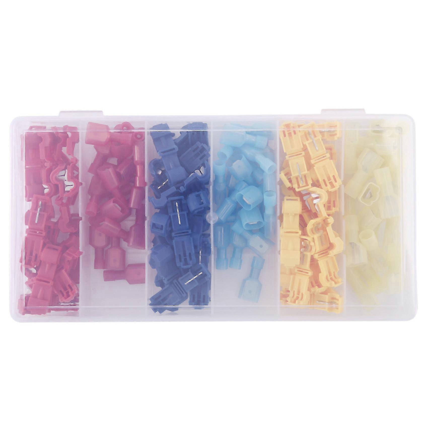 120 Pcs/60 Pairs Splice Wire Terminals T-tap Self-stripping