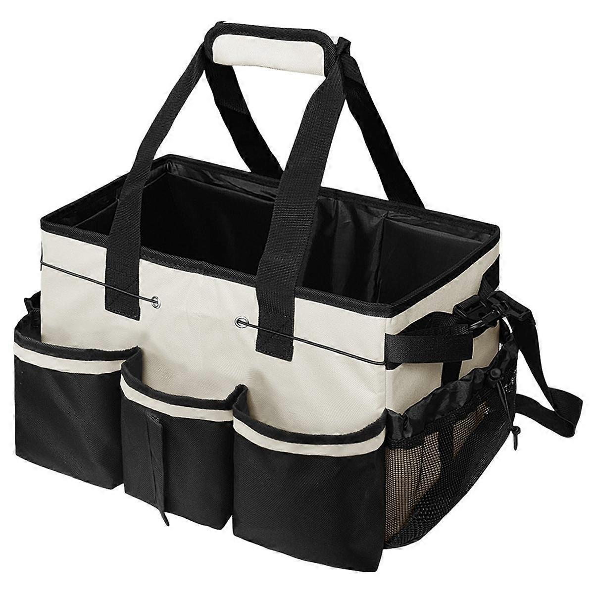 Cleaning Organizer with Multi-Function Pocket on Shoulder Strap
