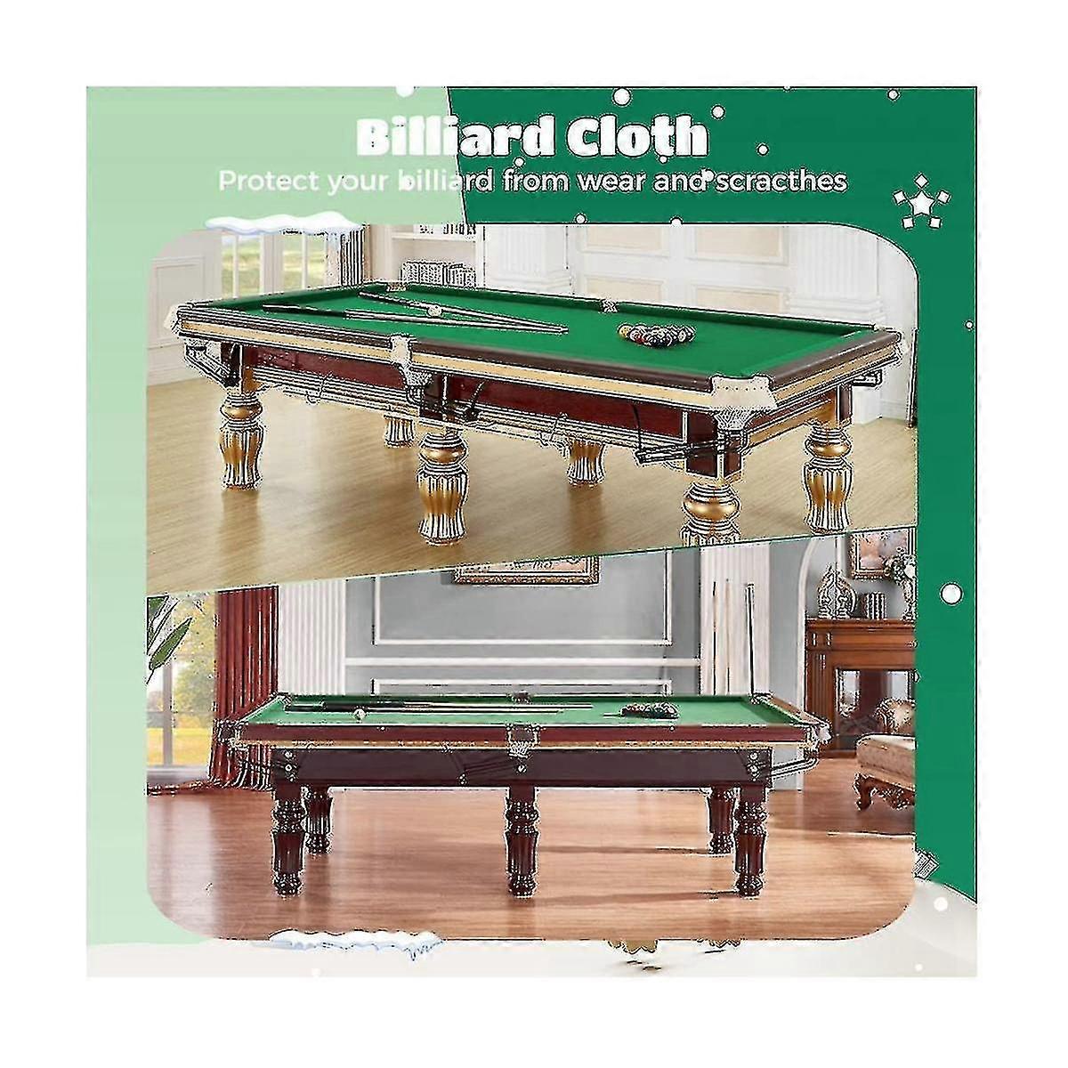 Billiard Cloth,8ft Felt Cloth For 8ft Pool Tables,billiard Protector ...