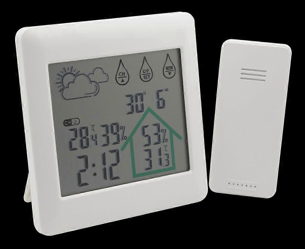 Nordic Quality Wireless Weather Station - White