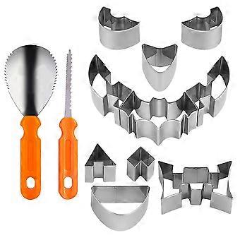 1 Set Halloween Pumpkin Carving Tools Professional DIY Pumpkin Stencils Tools